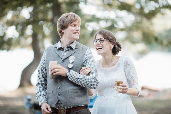 Wedding at Interlochen State Park